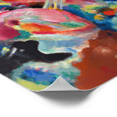 Improvisation Flood | Kandinsky Poster (Ecke)