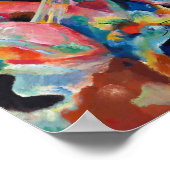 Improvisation Flood | Kandinsky Poster (Ecke)