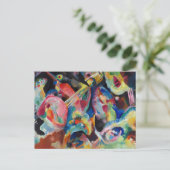 Improvisation Flood | Kandinsky Postkarte (Stehend Vorderseite)