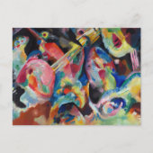 Improvisation Flood | Kandinsky Postkarte (Vorderseite)