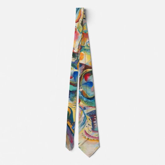 Improvisation Gorge - Wassily Kandinsky - Krawatte (Rückseite)
