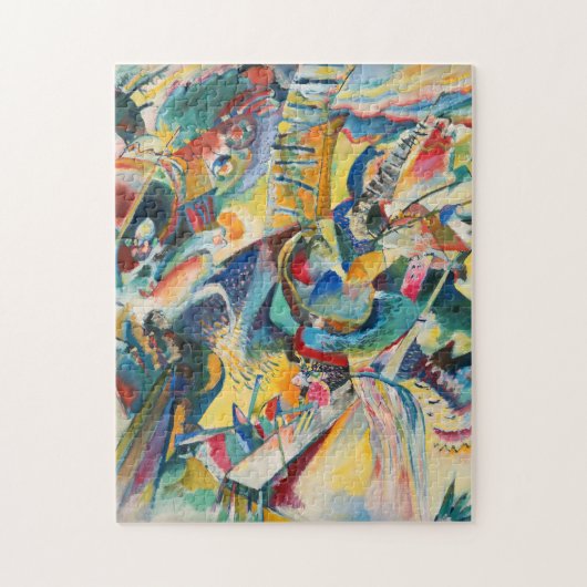 Improvisation Gorge - Wassily Kandinsky - Puzzle (Vertikal)