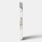 Improvisation I Grau Abstrakt Print Case-Mate iPhone Hülle (Rückseite / Links)