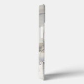 Improvisation I Grau Abstrakt Print Case-Mate iPhone Hülle (Rückseite / Rechts)