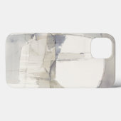 Improvisation I Grau Abstrakt Print Case-Mate iPhone Hülle (Rückseite (Horizontal))