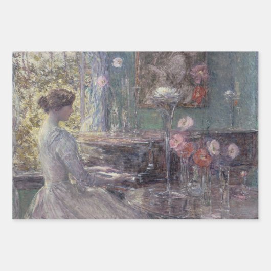 Improvisation von Frederick Childe Hassam Geschenkpapier Set (Vorderseite 2)