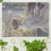 Improvisation von Frederick Childe Hassam Geschirrtuch (Gefaltet)