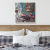 Improvisation von Frederick Childe Hassam Leinwanddruck (Insitu (Schlafzimmer))