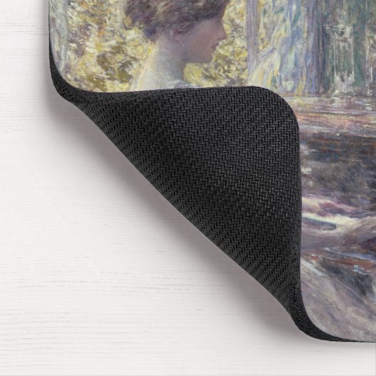 Improvisation von Frederick Childe Hassam Mousepad (Ecke)