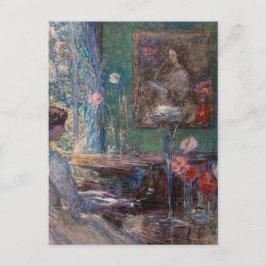 Improvisation von Frederick Childe Hassam Postkarte