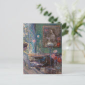 Improvisation von Frederick Childe Hassam Postkarte (Stehend Vorderseite)