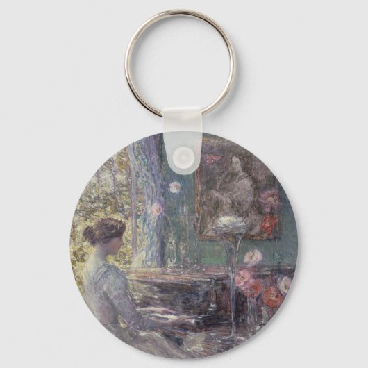 Improvisation von Frederick Childe Hassam Schlüsselanhänger (Vorderseite)