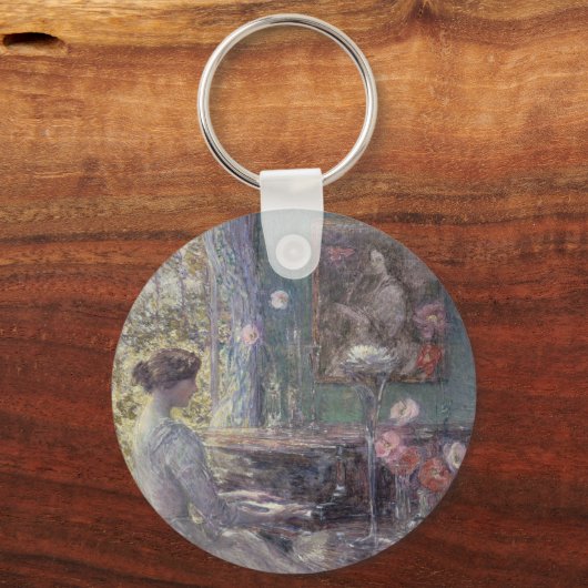 Improvisation von Frederick Childe Hassam Schlüsselanhänger (Vorderseite)