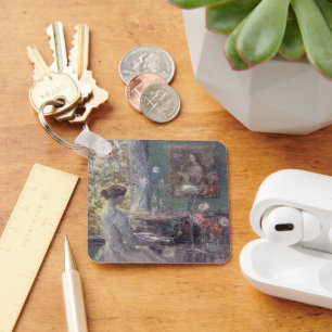 Improvisation von Frederick Childe Hassam Schlüsselanhänger