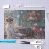 Improvisation von Frederick Childe Hassam Seidenpapier (Handwerk)