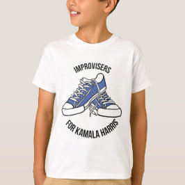 "Improvisatoren für Kamala Harris" Kinderprogramm T-Shirt