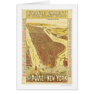 Impuls von New- Yorkkarte 1891
