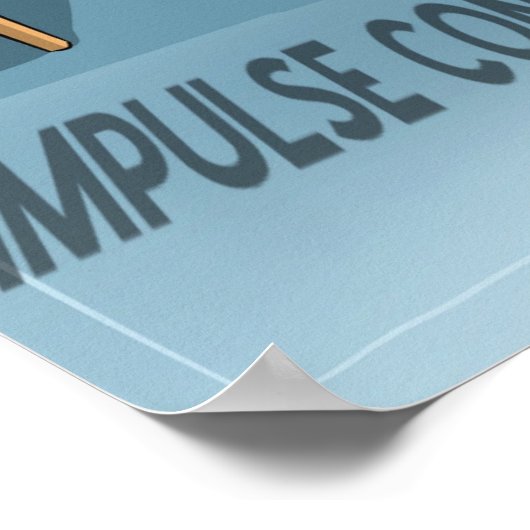Impulse-Kontrolle Poster (Ecke)
