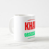 Imran Khan Lovers Kaffeetasse (Vorderseite Links)