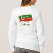 Imran Khan PTI. T-Shirt (Rückseite)