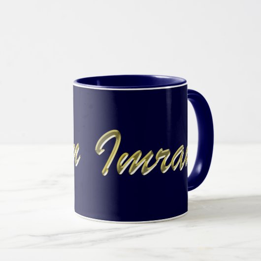 IMRAN-Tasse für Geschenke mit Namen Tasse (VorderseiteRechts)