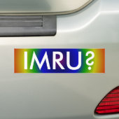IMRU? AUTOAUFKLEBER (Auf Auto)