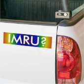 IMRU? AUTOAUFKLEBER (Auf Lkw)