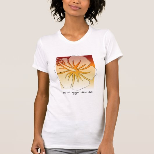 Imua Ausleger - Hibiskus T-Shirt (Vorderseite)