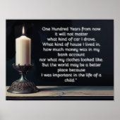 In 100 Jahren... Poster (Vorne)