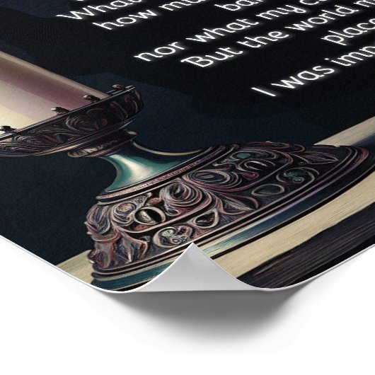 In 100 Jahren... Poster (Ecke)