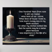 In 100 Jahren... Poster (Vorne)