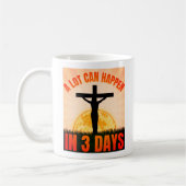 In 3 Tagen - Ostern Karfreitag Kaffeetasse (Links)