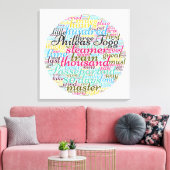 In 80 Tagen um die Welt Leinwanddruck (Insitu (Wohnzimmer))