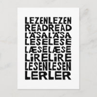 In 8 Sprachen lesen Lino Print