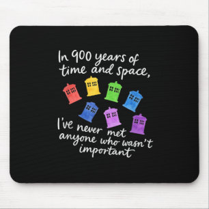 In 900 Jahren Zeit- und Raumplanung Mousepad