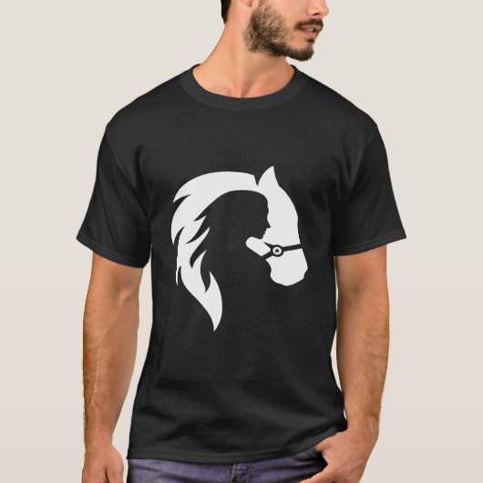 In A Mission Pferd T-Shirt (Vorderseite)