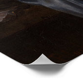 "In a Roman Osteria" - 1886 Carl Heinrich Bloch Ca Poster (Ecke)