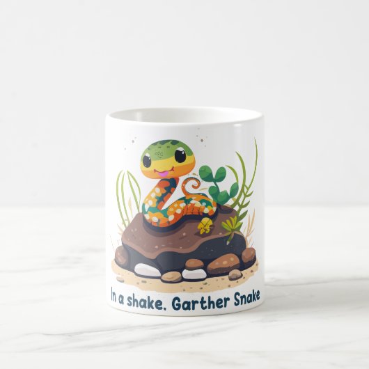 In a shake, Gather Snake Kaffeetasse (Mittel)