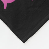 In A World Where You Can Be Anything Be Kind Breas Fleecedecke (Ecke)