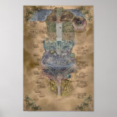 In Abyss Map Poster (Vorne)