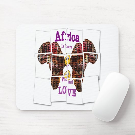 In Afrika habe ich Liebe gefunden Mousepad (Mit Mouse)