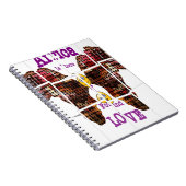 In Afrika habe ich Liebe gefunden Notizblock (Rechte Seite)