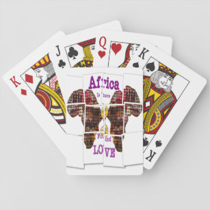 In Afrika habe ich Liebe gefunden Spielkarten