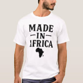 in Afrika hergestellt T-Shirt (Vorderseite)