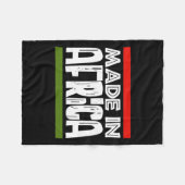 In Afrika Schwarze Geschichte Afrikas Nachbar des Fleecedecke (Vorderseite (Horizontal))