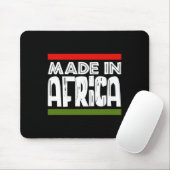 In Afrika Schwarze Geschichte Afrikas Nachbar des Mousepad (Mit Mouse)