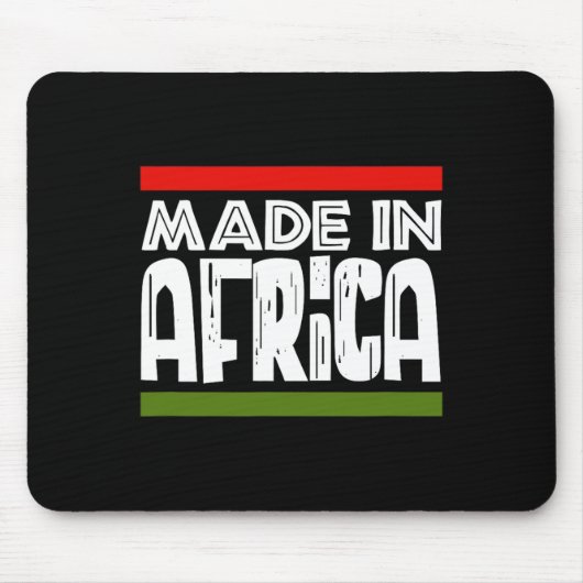 In Afrika Schwarze Geschichte Afrikas Nachbar des Mousepad (Vorne)