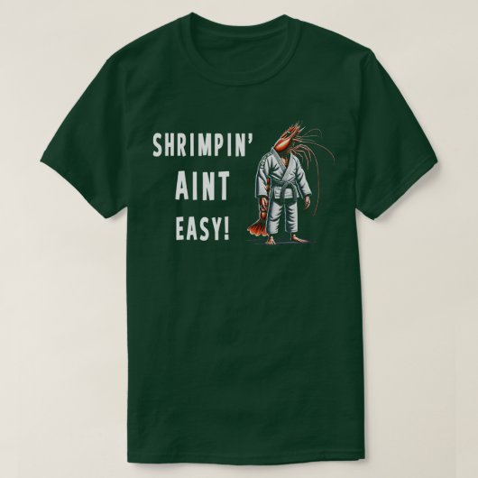 in Aint easy Funny Jiu Jitsu T-Shirt (Design vorne)