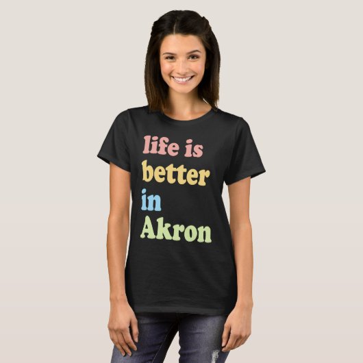 In Akron, OH T-Shirt (Vorne ganz)