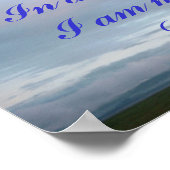 In all diesen Dingen bin ich mehr als ein Eroberer Poster (Ecke)